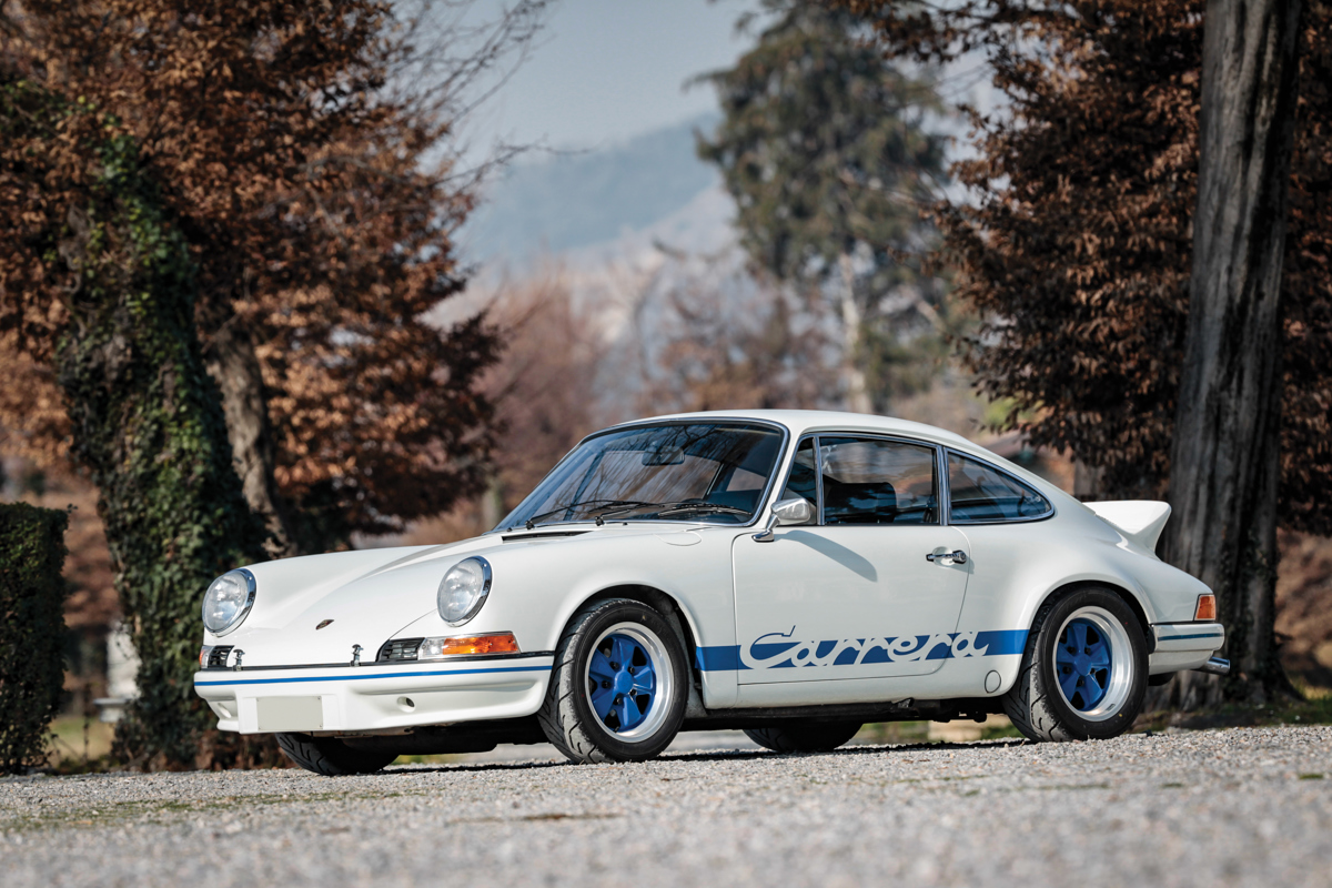 1973 Porsche 911 Carrera RS 2.7 Touring offered at RM Sotheby’s Essen live auction 2019